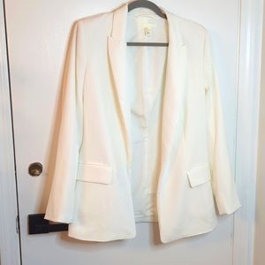 White H&M Blazer size 6